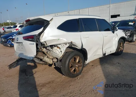 2023 Toyota Highlander Hybrid Xle Bronze z USA, uszkodzony, nr VIN 5TDAARAH0PS518174